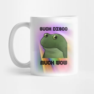 Froge Meme Such Disco Much Wow Mug